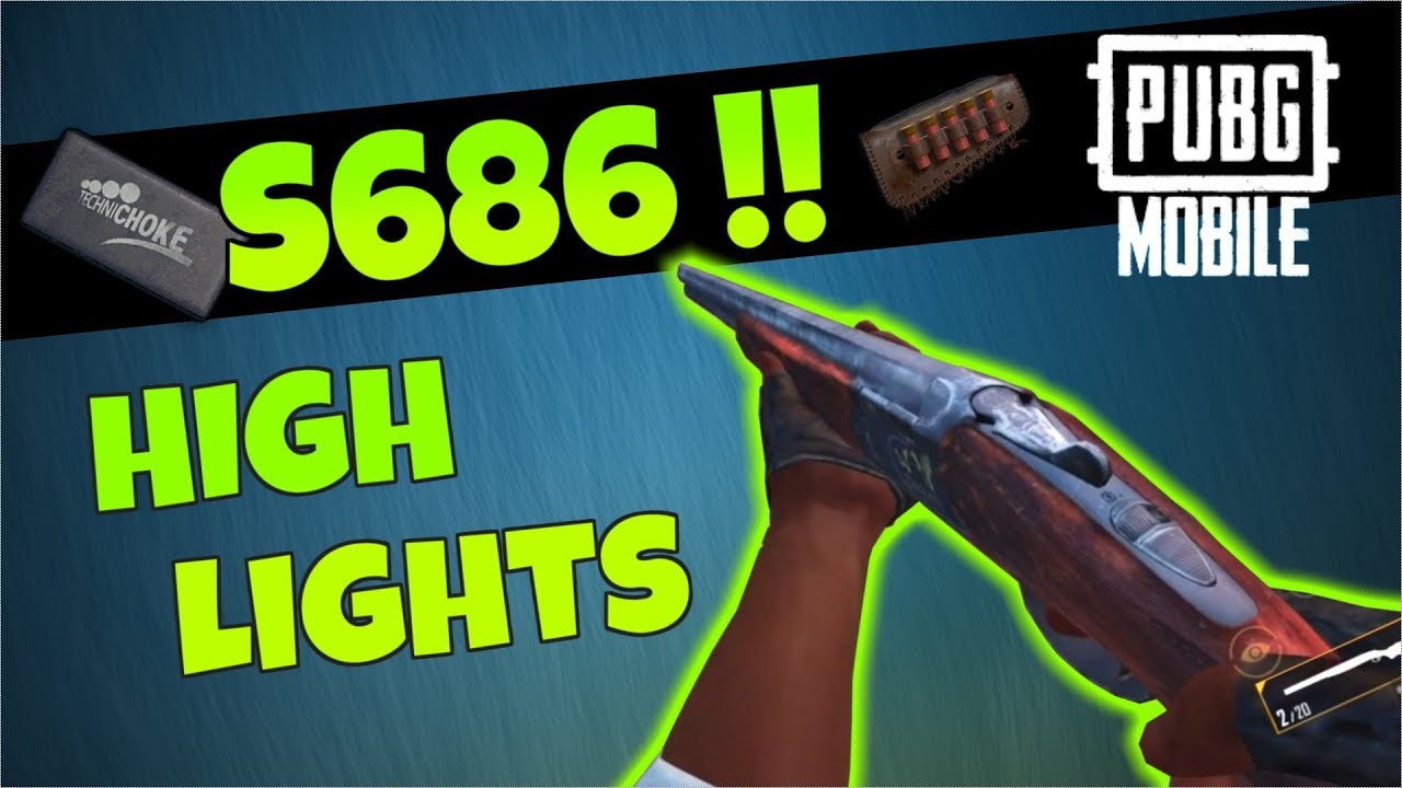 [PUBG MOBILE]  S686 キル集 / S686 Shotgun Kill Highlights
