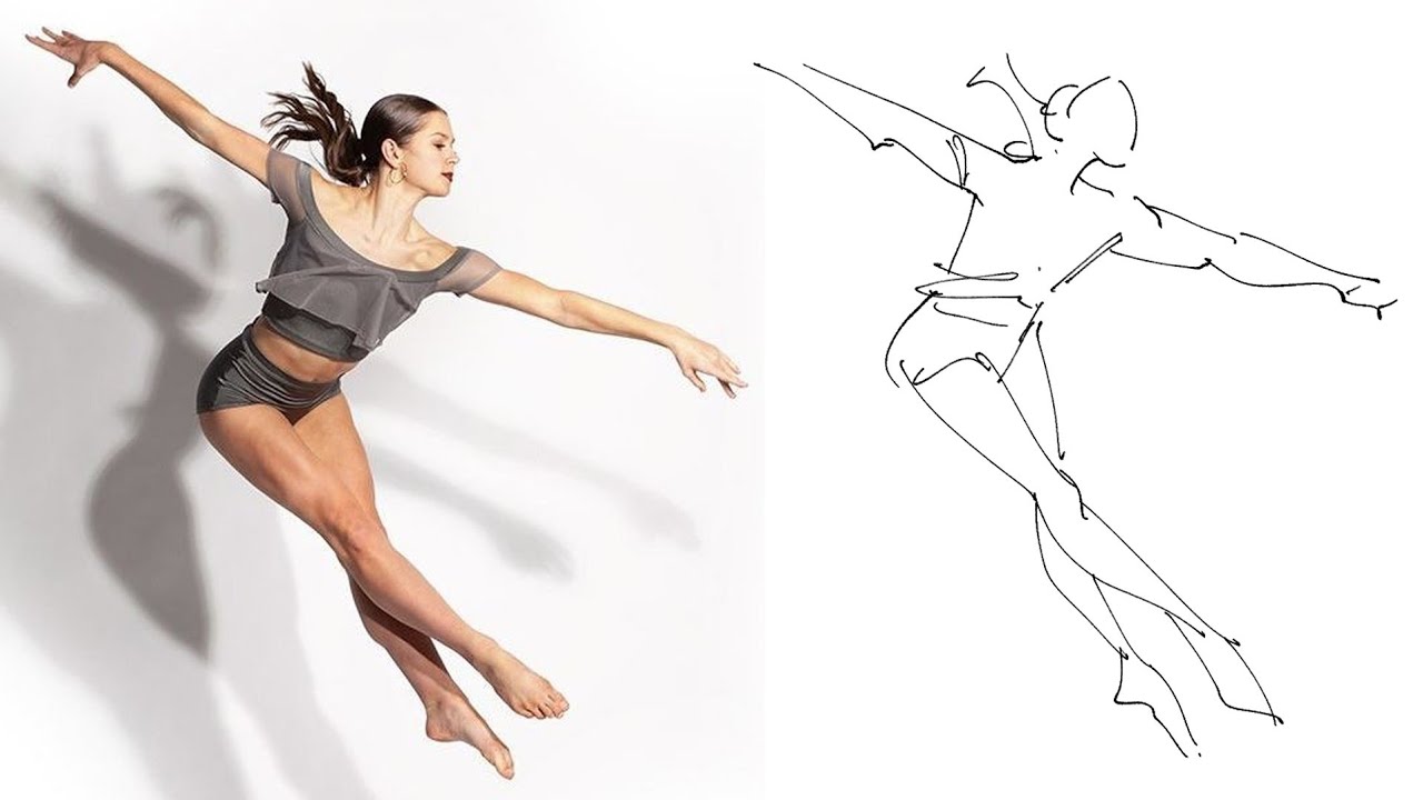 30 sec Gesture Drawing Session. (TIMELAPSE)