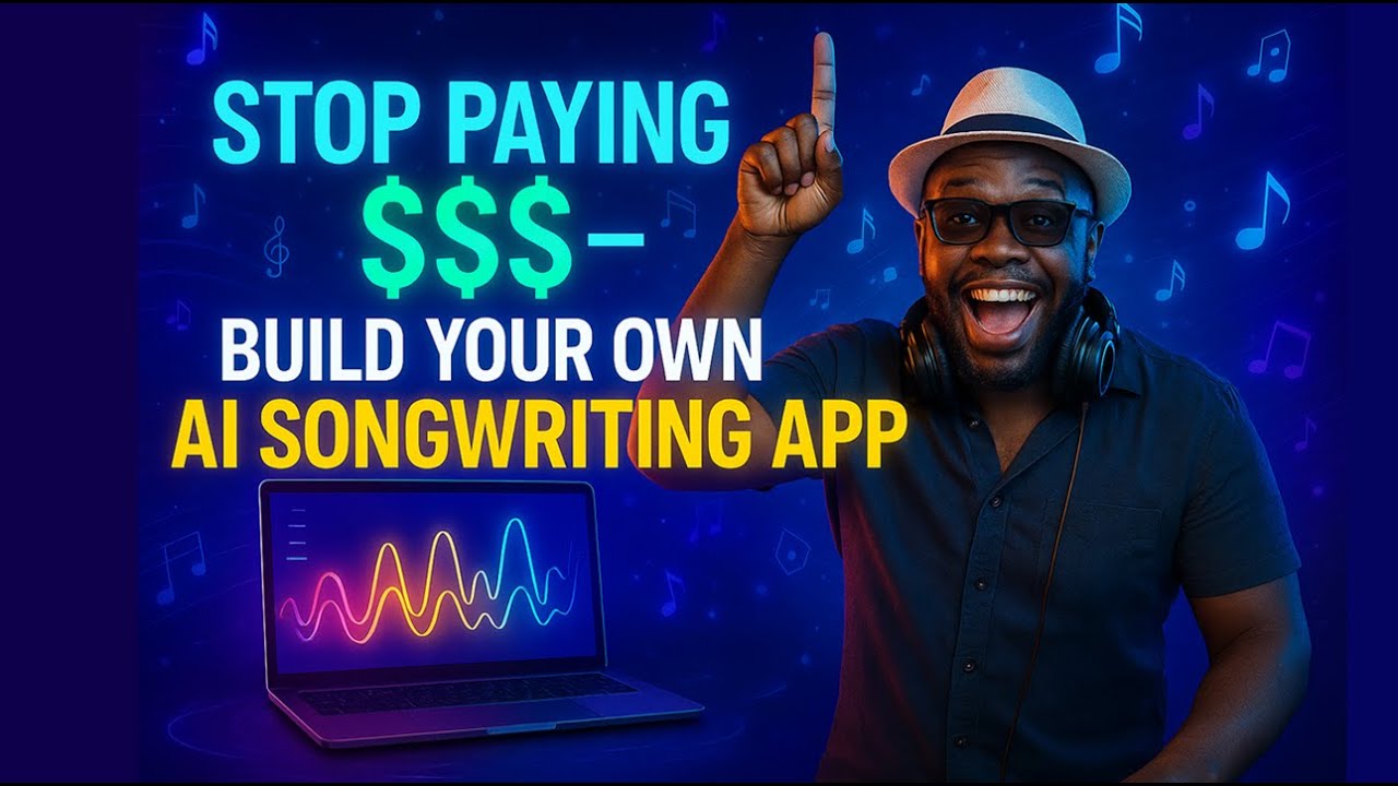 How to Build YOUR OWN A.I Songwriting App in MINUTES (No Coding Needed!)