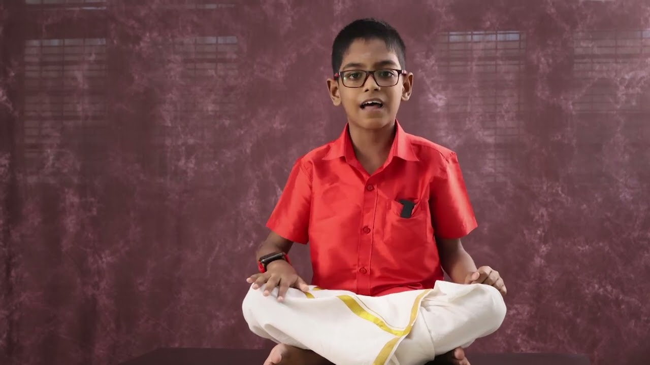 Ajay singing Carnatic 