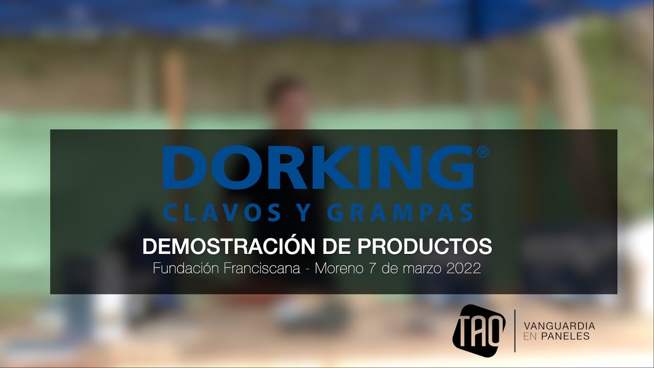 TAO - DORKING demostración de productos - Fundación Franciscana - Moreno - Provincia de Buenos Aires