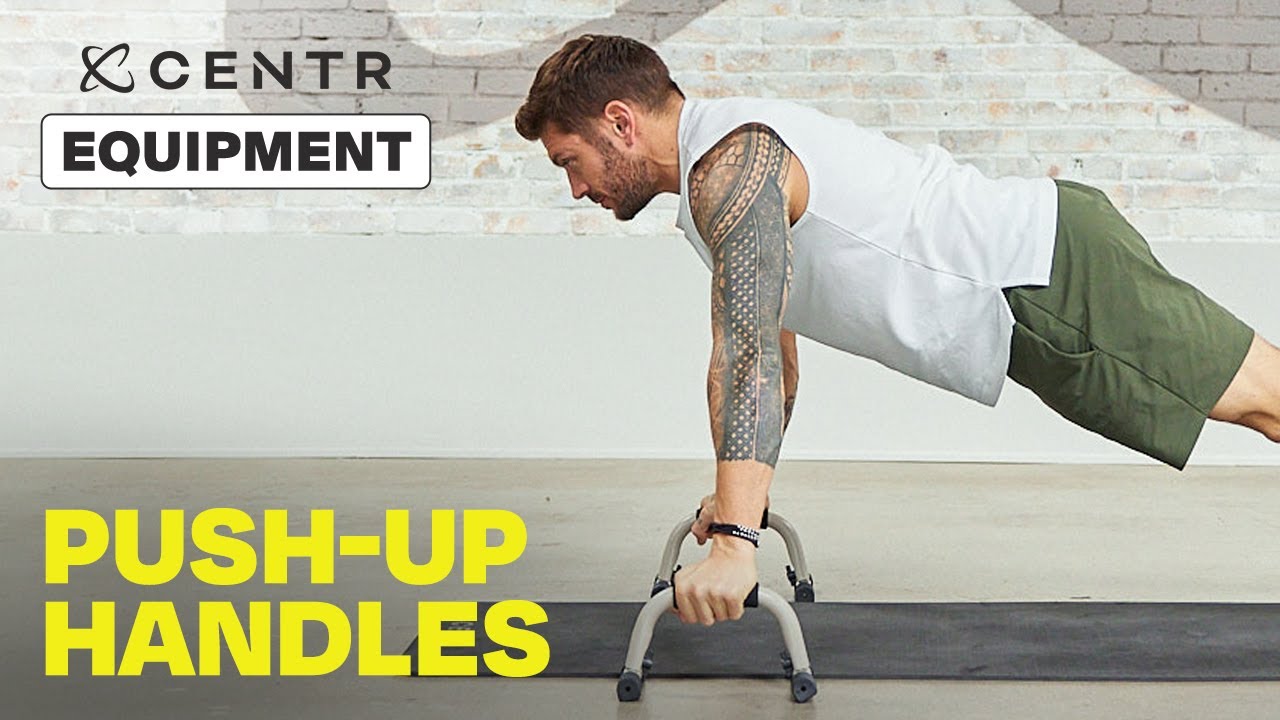 Centr fitness equipment demo: Push-up Handles