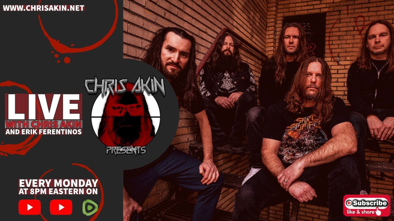 CHRIS AKIN PRESENTS... LIVE 3/13/23 - Unearth and Brandon Paul Join The Show!