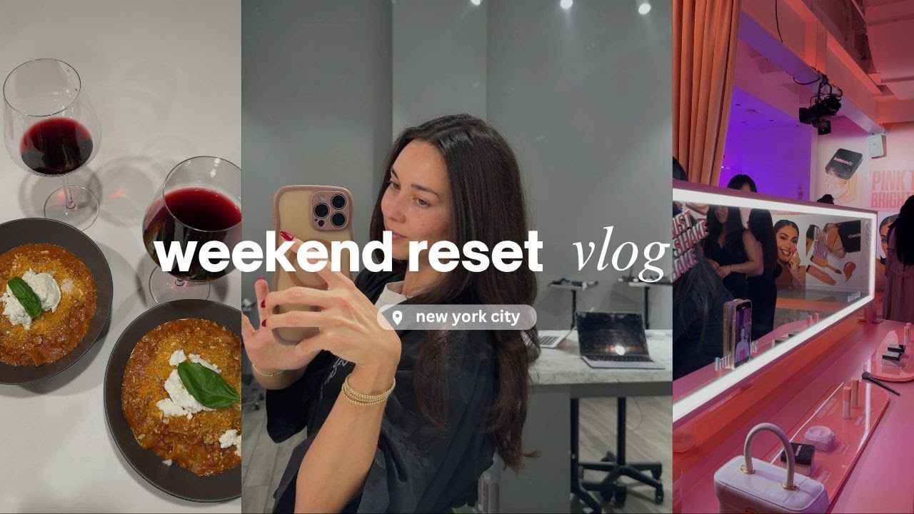 WEEKEND RESET VLOG: double date night, cooking at home, deep cleaning &  whacky storytime