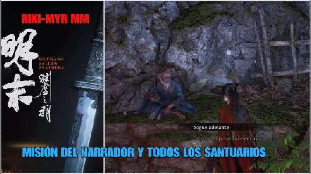 Wuchang fallen feathers misión del Narrador y todos los santuarios - trofeo Fe radiante