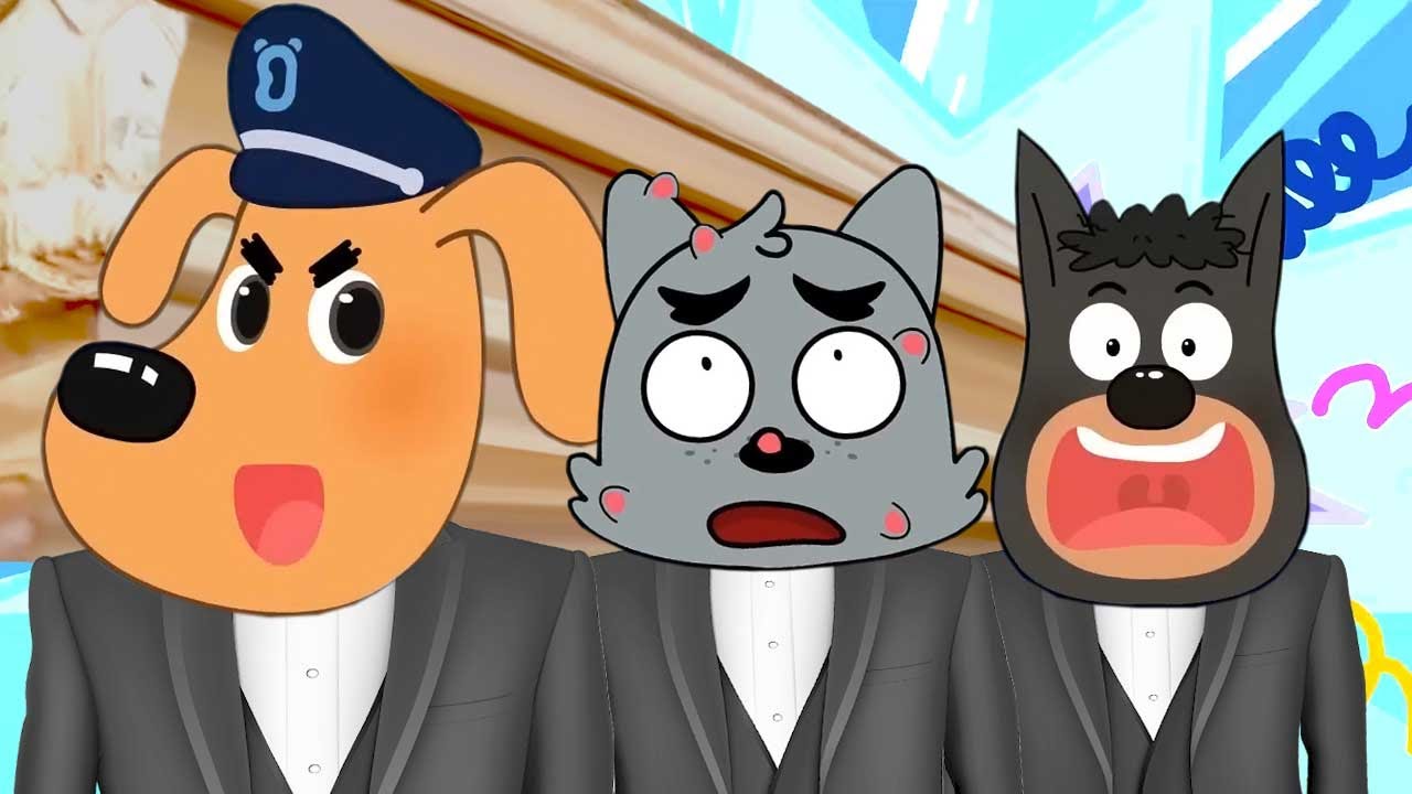 Babybus: Police Cartoon Sheriff Labrador  - Coffin Dance Megaremix (COVER) Part 2