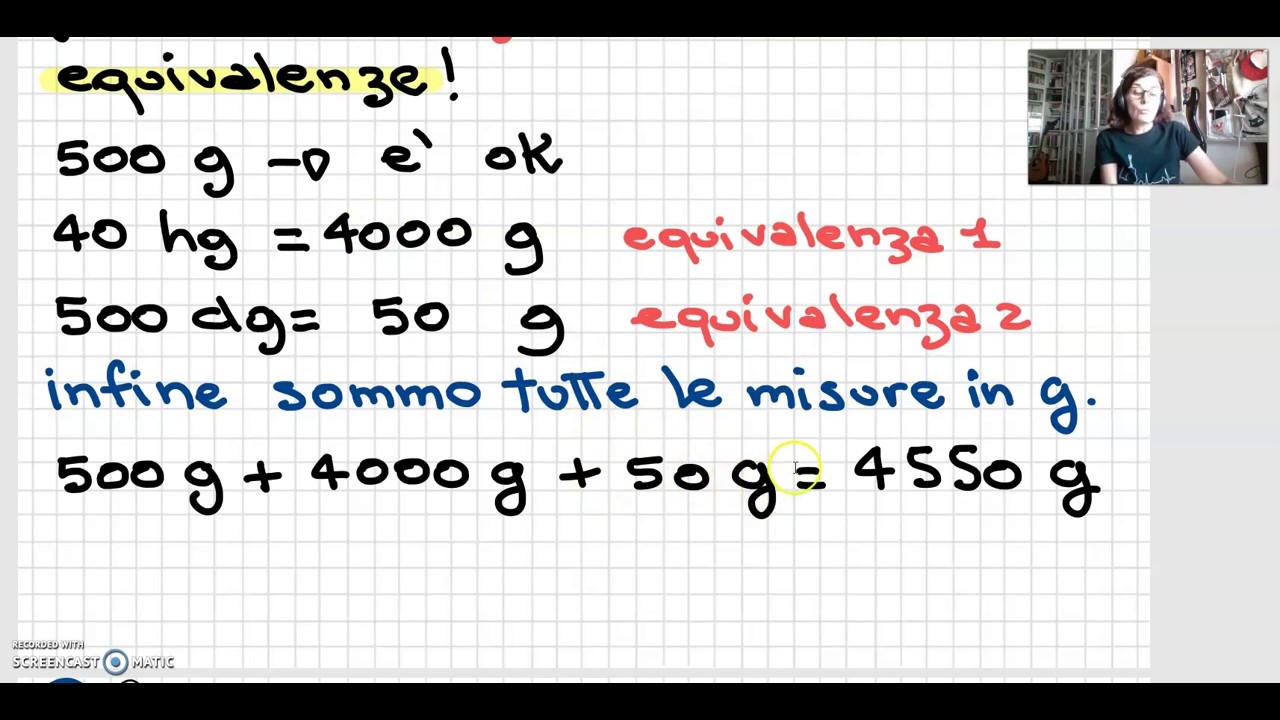 Questioni importanti Decimali e Equivalenze
