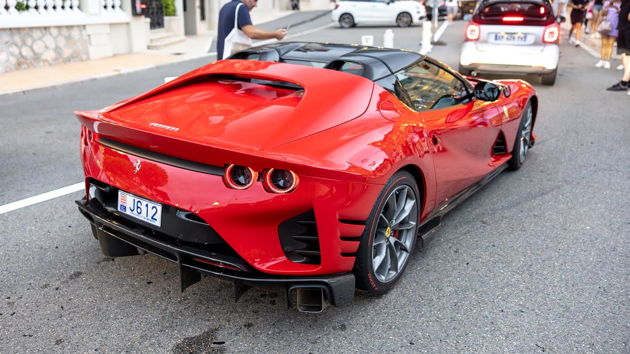 Ferrari 812 Competizione Driving in Monaco !