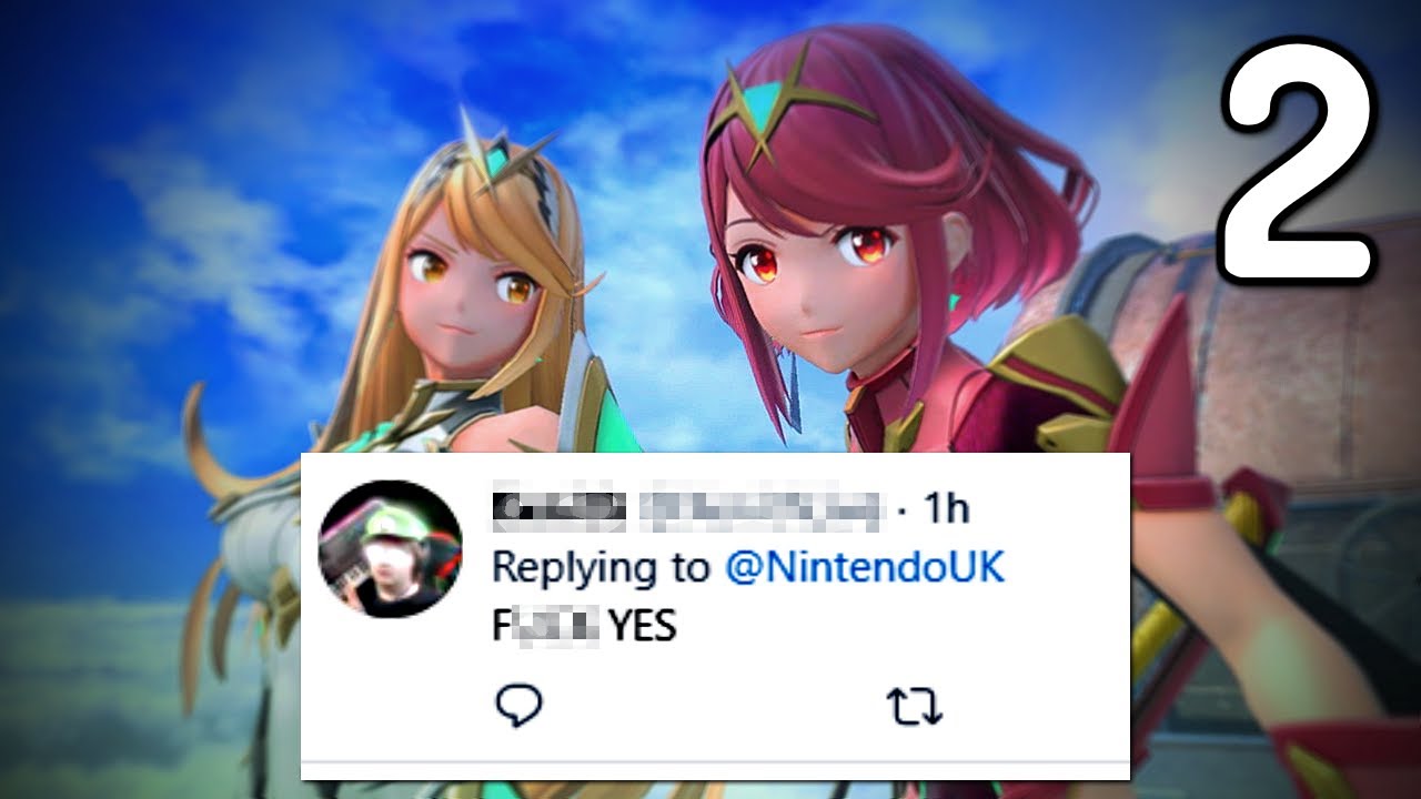 Twitter's Reaction to Pyra/Mythra in Smash 2