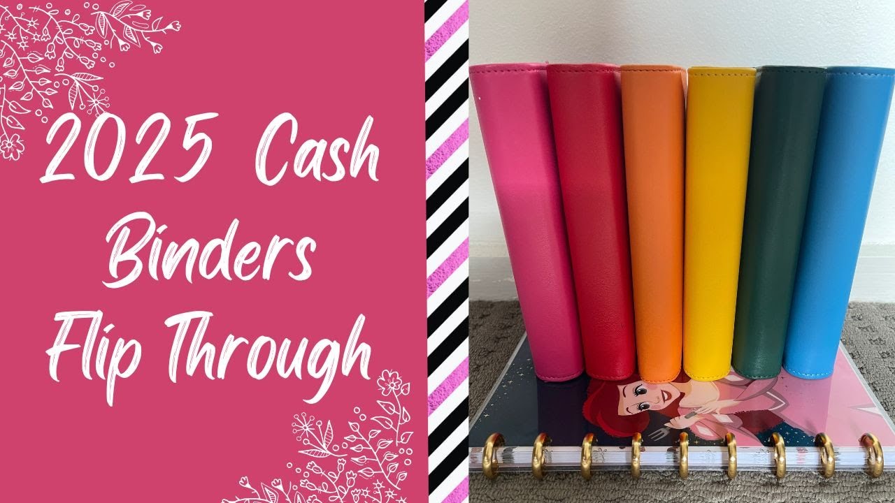 2025 Cash Binders Flip Through | 2025 Binder Set Up | Cash Binder Flip Through