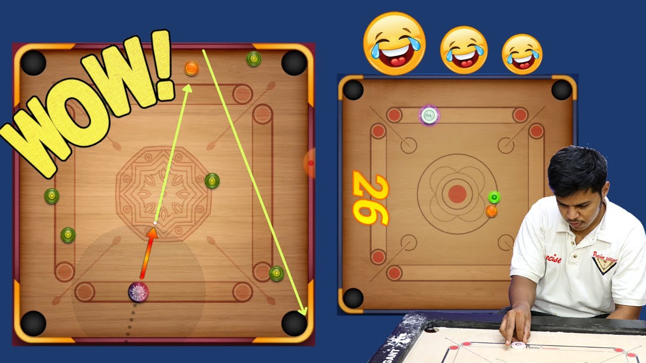 Insane & Very Funny Carrom Pool Gameplay