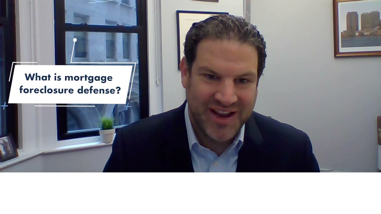 What Is Mortgage Foreclosure Defense?