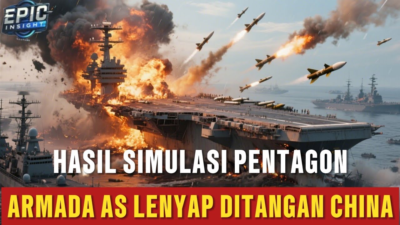 Strategi Militer China; Armada Amerika Lenyap di Tangan China