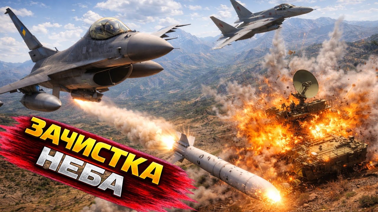 F-16: Вижити в пеклі — смертельні бої проти Су-30 | DCS World українською