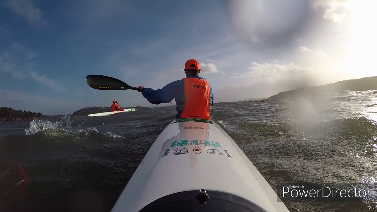 3- Surfski Brest Finistère Bretagne le 14/12/2019