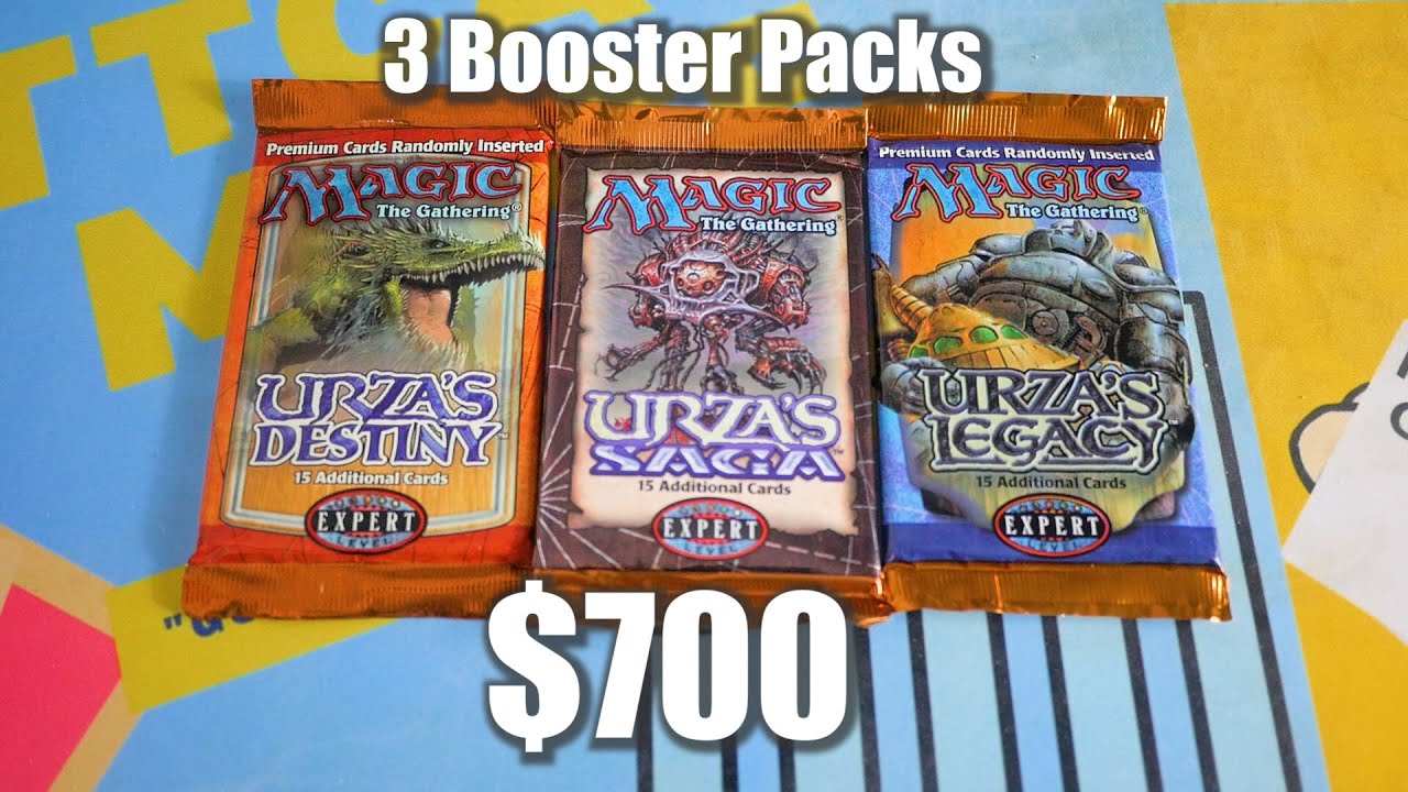 Opening the ENTIRE Urza's Block! Saga - Destiny - Legacy | I Pull a Reserved List Card!