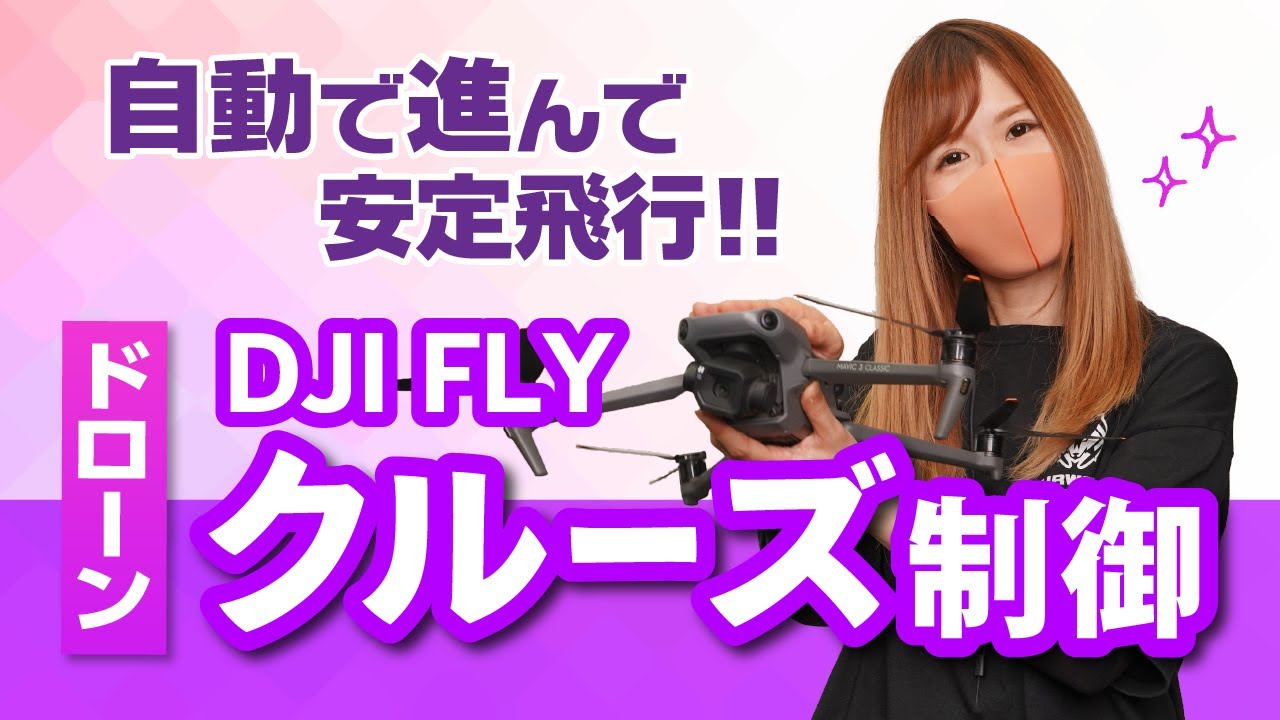 【ドローン】クルーズ制御とは