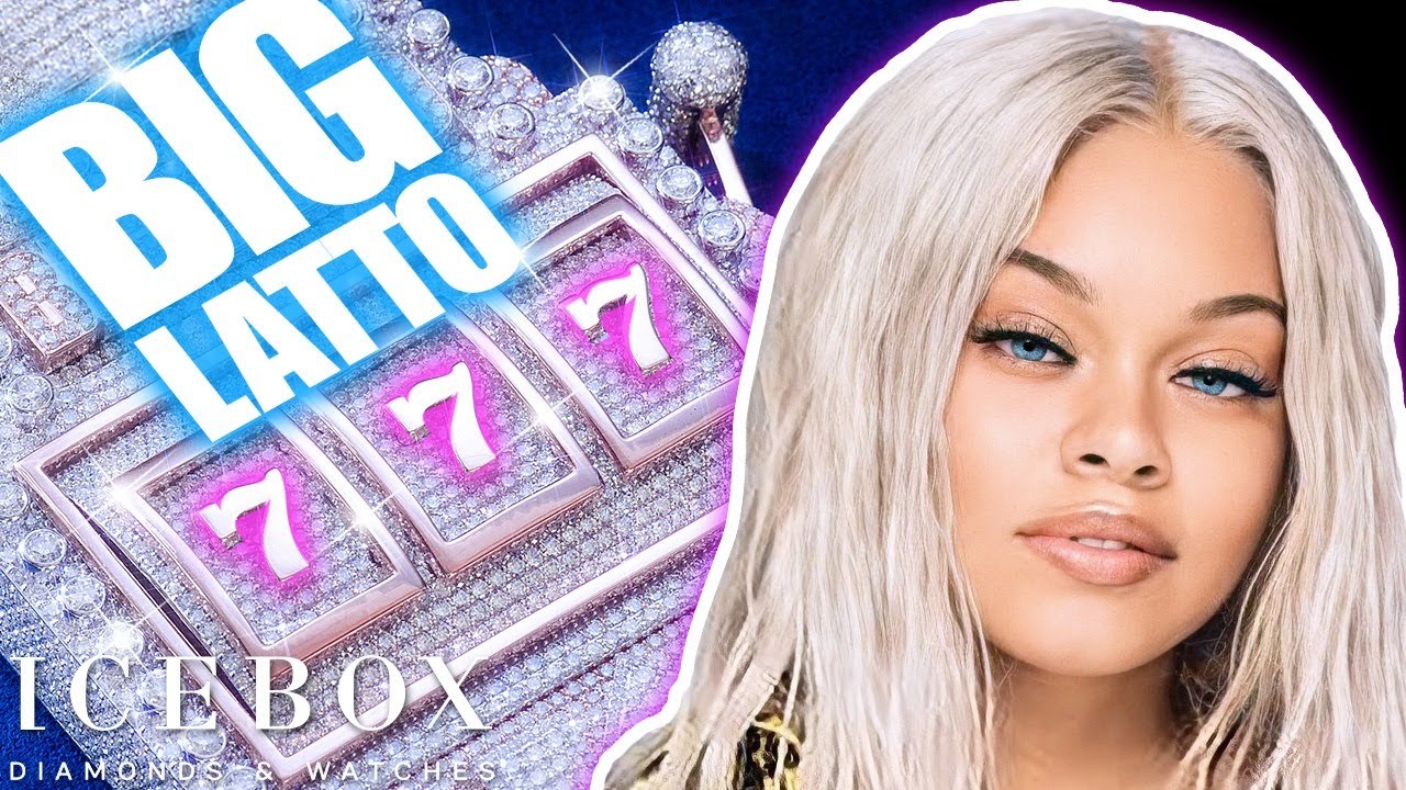 Latto Hits $100K on ‘Big Latto’ Slot Machine Pendant at Icebox!
