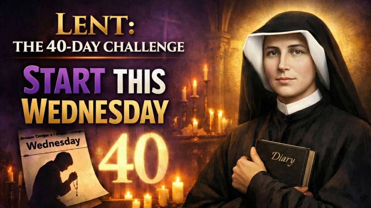 The 40-Day Challenge of Saint Faustina – Start This Wednesday