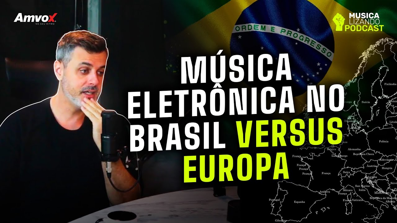 SENNE fala sobre DIFERENÇAS de SONORIDADE da MÚSICA ELETRÔNICA no BRASIL e na EUROPA | Musicalizando