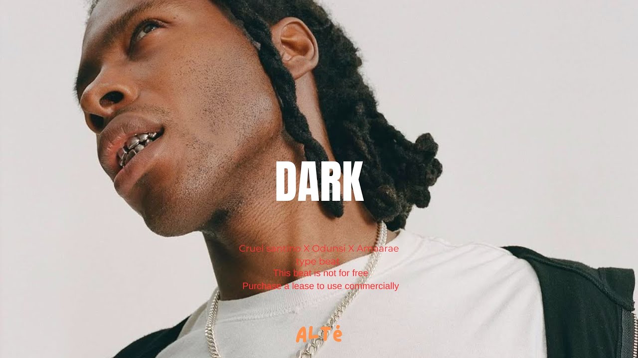 DARK- Cruel Santino X Odunsi X Amaarae Type beat | Alté Type beat 2025