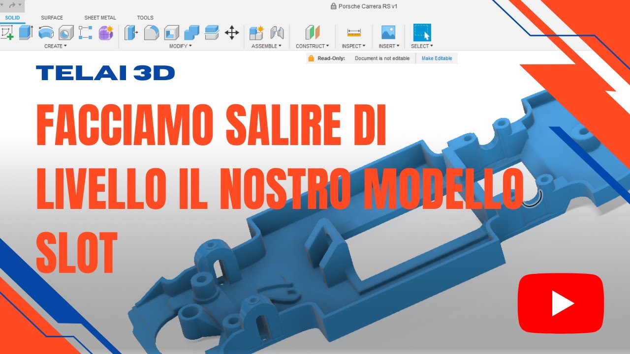 Telaio 3d per migliorare le prestazioni - Rendi più veloce la tua macchina #slotcar  #slotcars