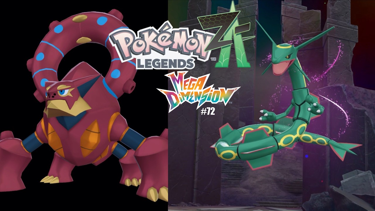 Rayquaza und Volcanion - Pokémon Legenden Z-A Mega-Dimension #72