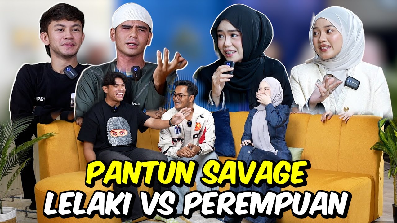 TR4SHTALK BATTLE PALING SAVAGE !!! LELAKI VS PEREMPUAN AI TEAM&hellip;