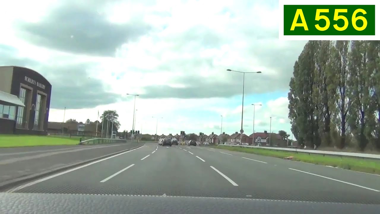 A556 Northwich Bypass (Part 2) - Westbound Front View