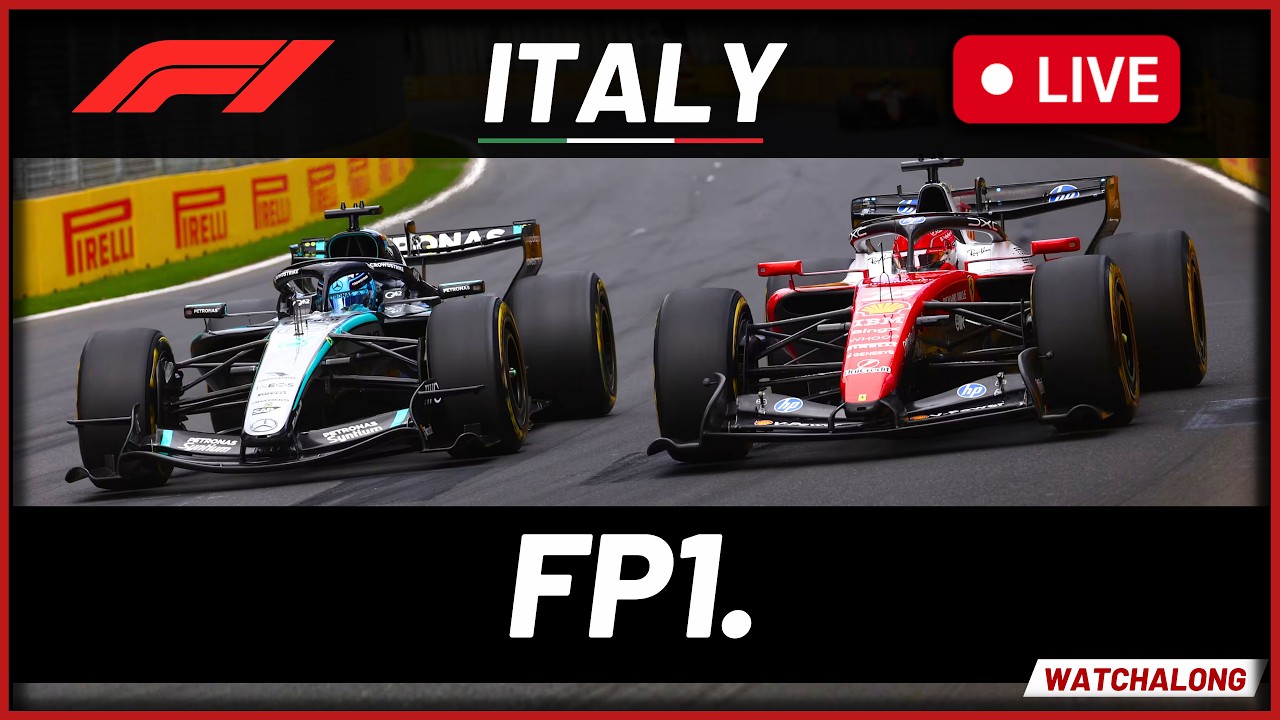 🔴 F1 LIVE - Italian GP FP1 - Live Timing & Commentary (Monza 2026)