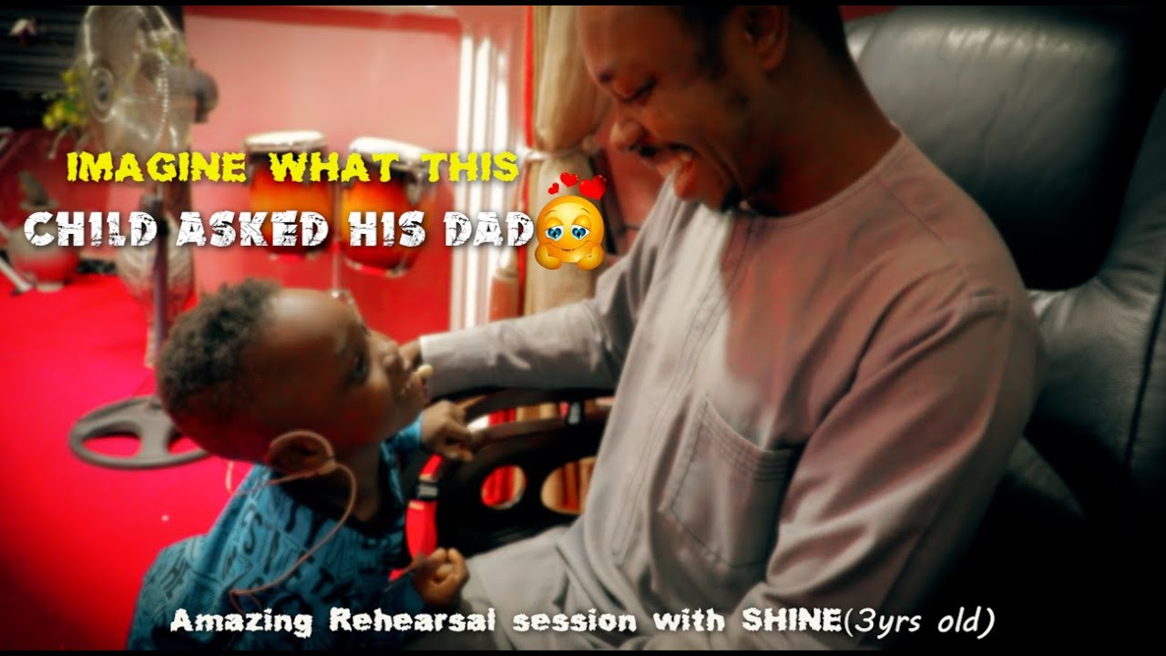 The most thrilling 3yrs old turned his rehearsals to performance || My Tribute (To God be the glory)