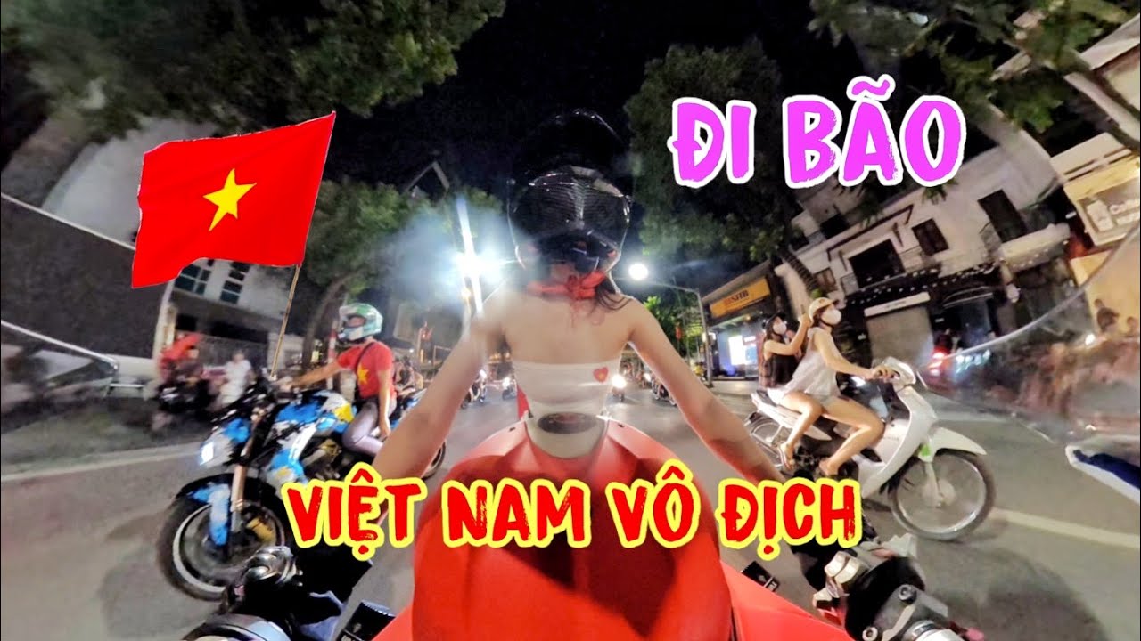 Lấy Z1000 cùng đoàn PKL đi bão mừng U23 Việt Nam vô địch |XT