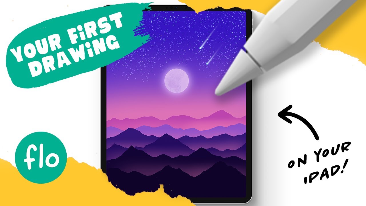 Рисование в PROCREATE для начинающих — ЛЕГКОЕ пошаговое руководство