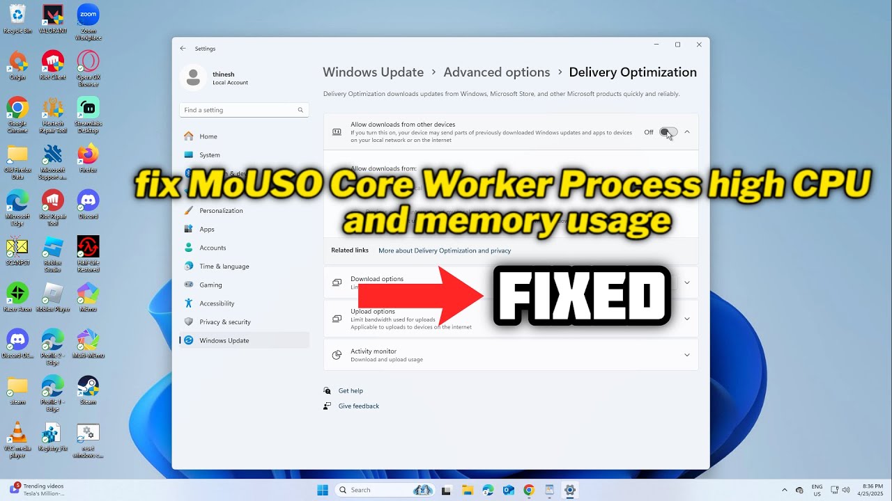(FIXED) MoUSO Core Worker Process high CPU and memory usage