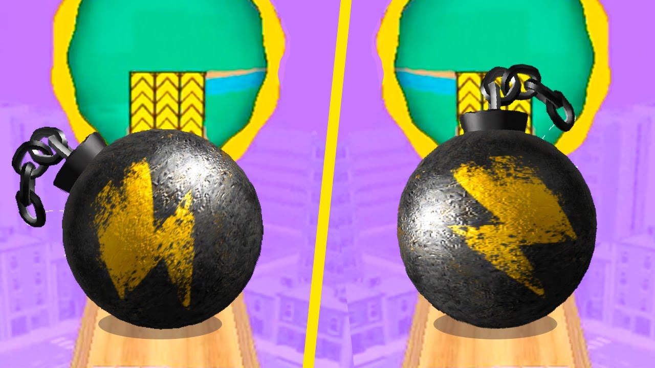 Portal Run (Bomba Balls) VS Reverse in Going Balls - SpeedRun Gameplay iOS Android