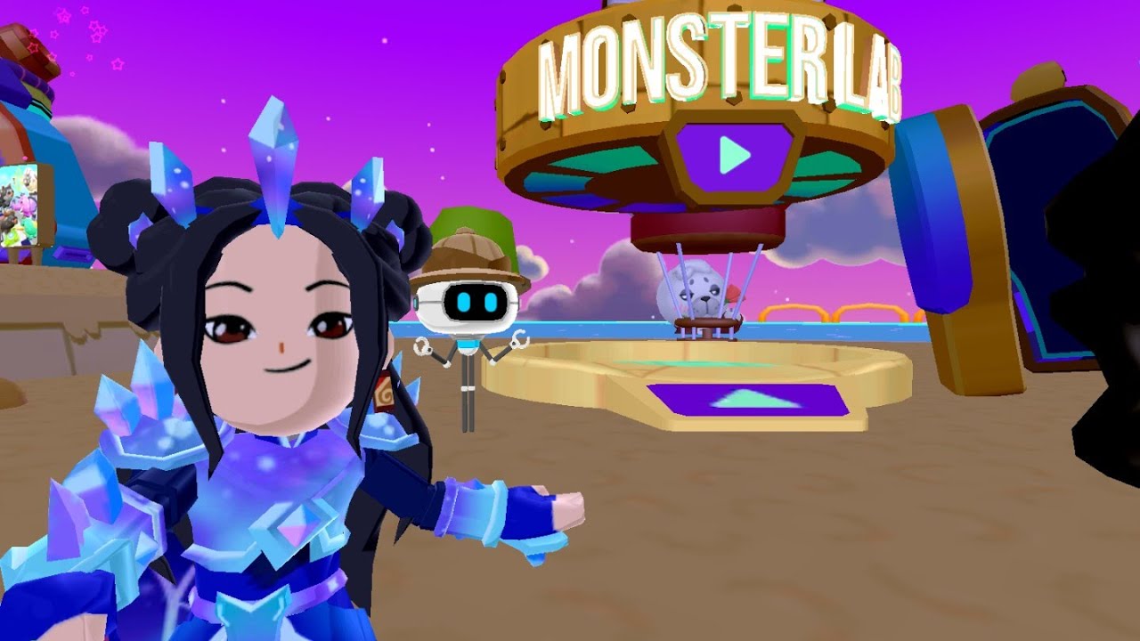 Arel ile PK XD'de Monster Lab oynuyorum 