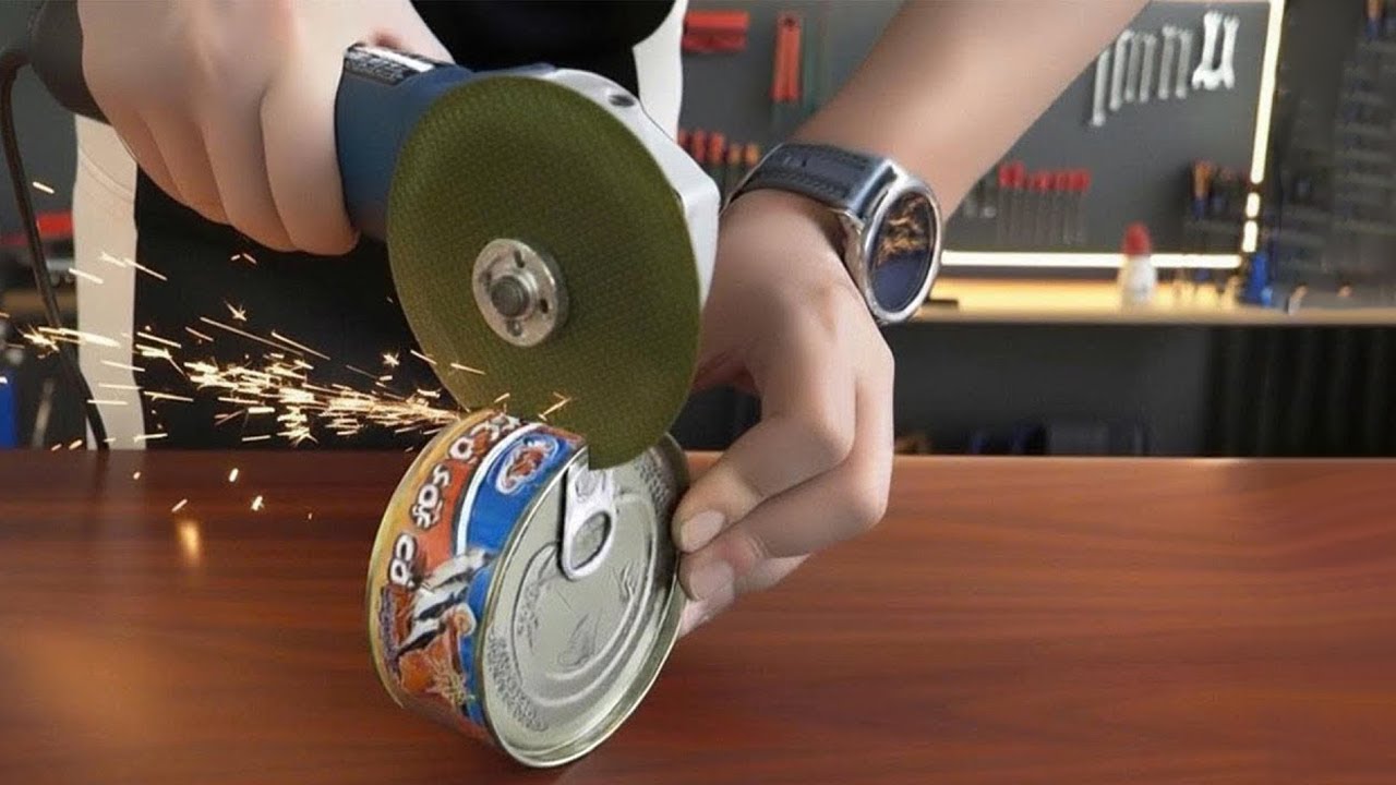 Cut Tin can Every house needs this and no one does it ! Creation Tips