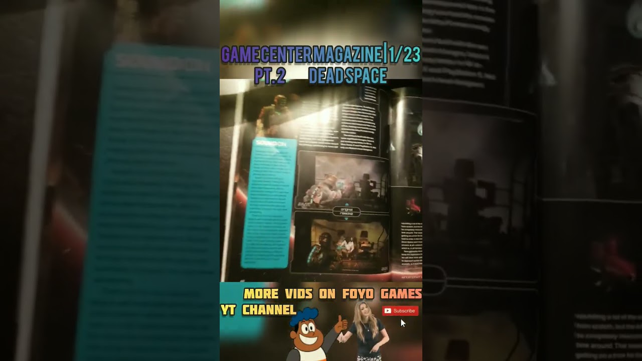 Game Center Magazine - Jan 2023 pt 2 #game informer #videogame #magazine