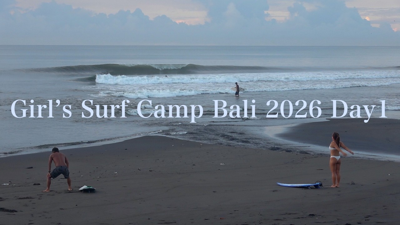 Girl's Surf Camp Bali 2026 Day1