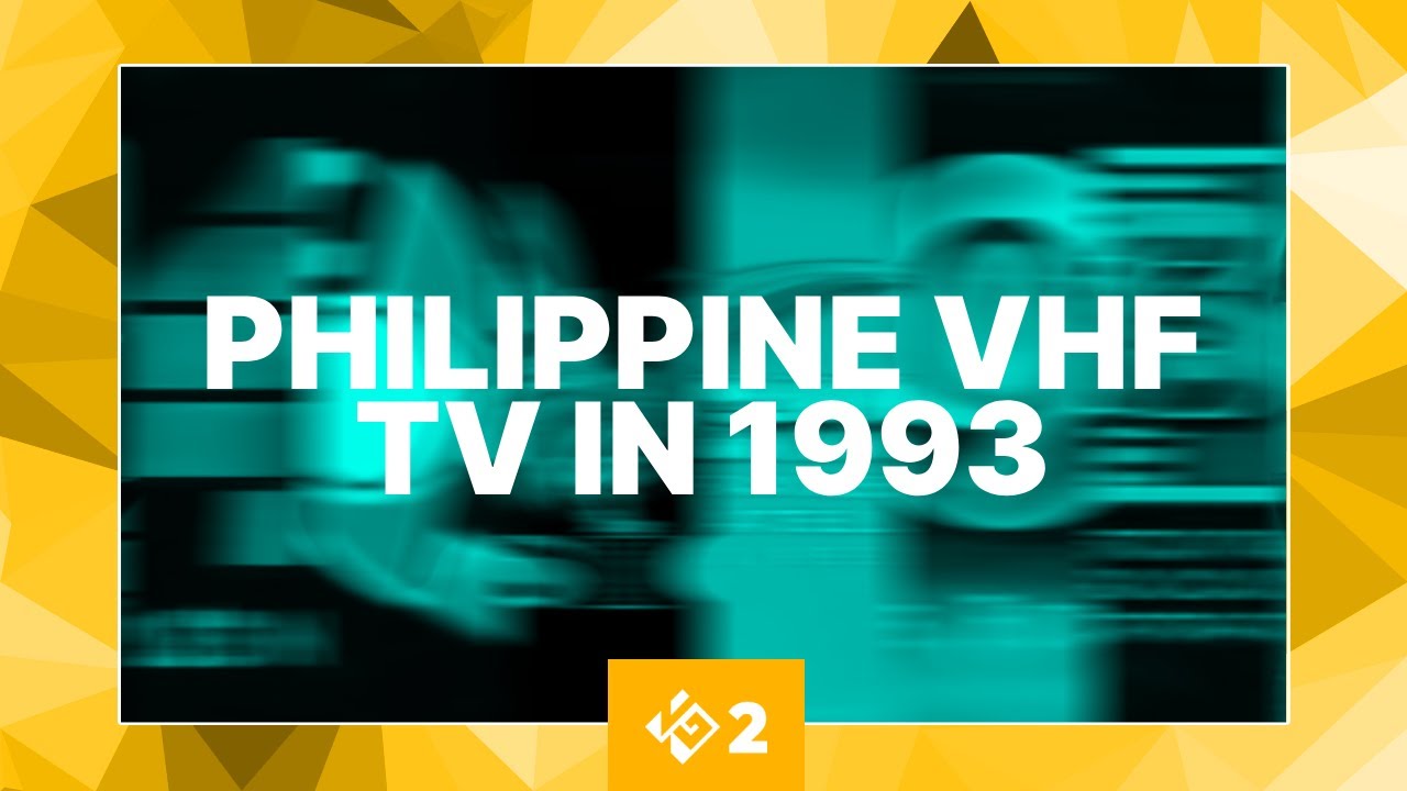 PH VHF TV circa 1993