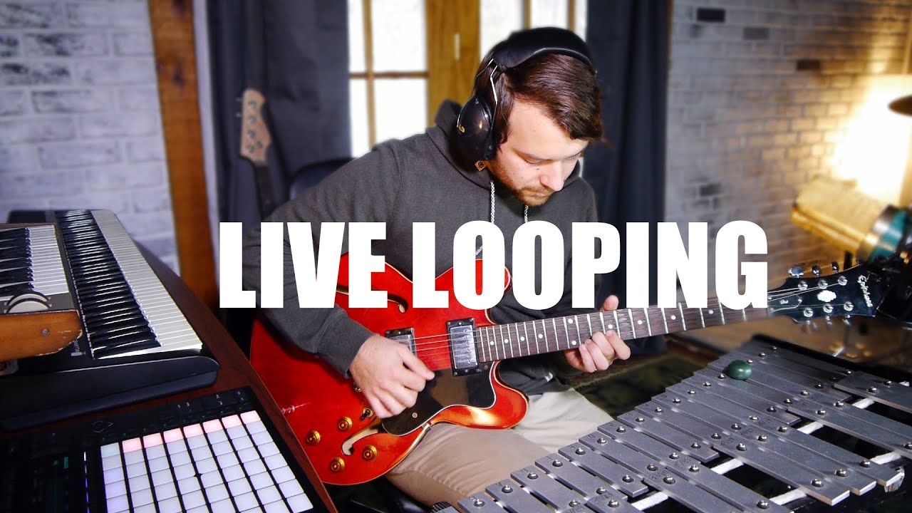 Ableton Live Looping Performance | Post-Rock Build