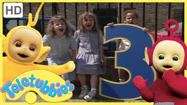 Teletubbies - Numbers 3 (Season 2, Episode 48 Full HD Episode)