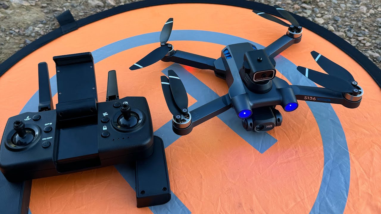 Drone S136 GPS   🛸🕹️ #automodelo #rccar #automobile #drone #toys #dji #excavator #hobby