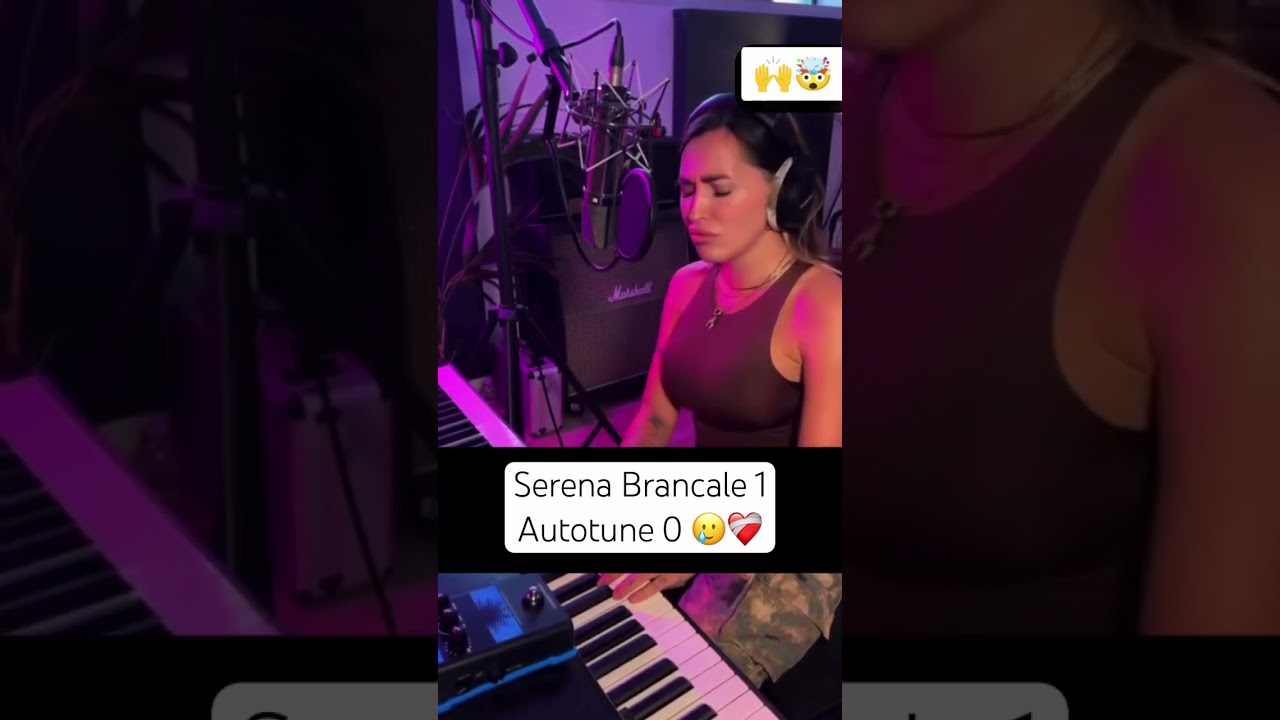 Serena Brancale 1, autotune 0 🥲❤️&zwj;🩹