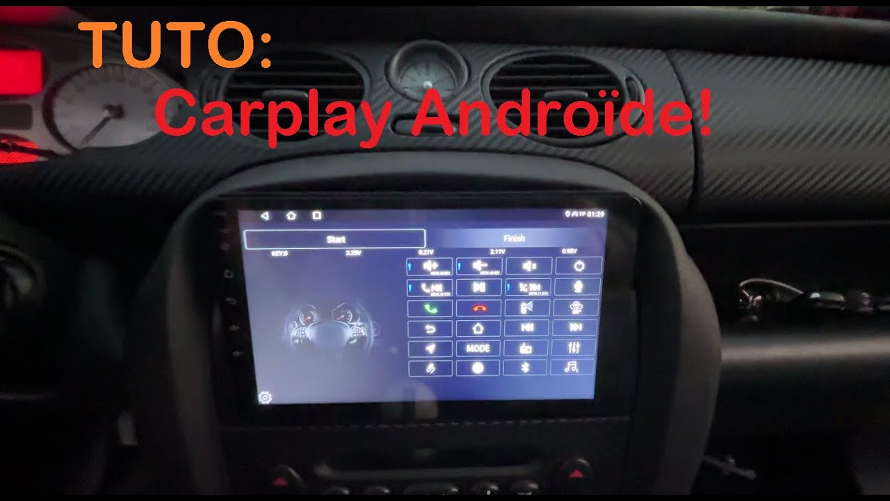 TUTO installation carplay androïd gps MG ZT T rover 75 ( et BMW E46) commande au volant et can bus.