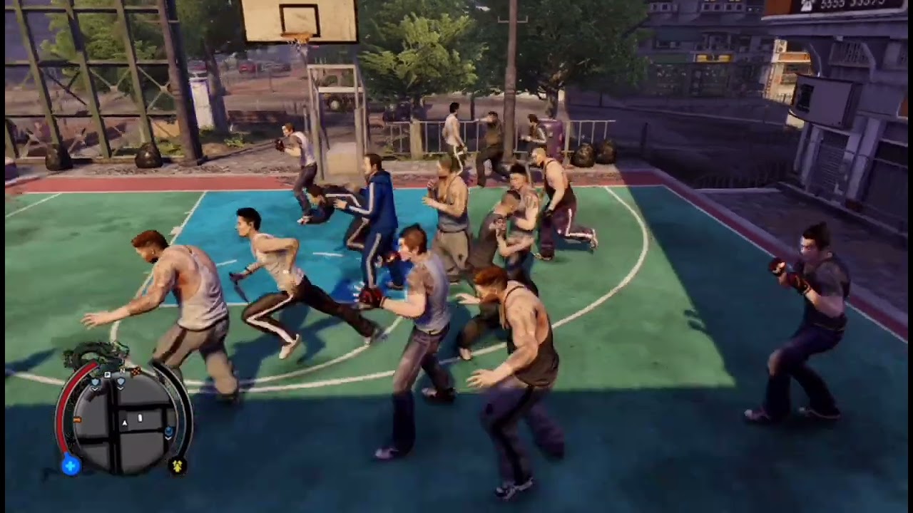 Sleeping Dogs NPC wars 1 Water Street Gang vs Jade Gang