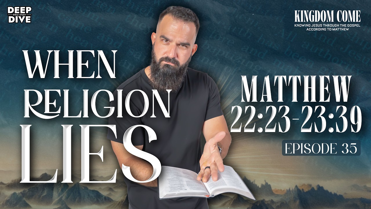 Jesus’ Strongest Warning to Religious People (Matthew 22-23)