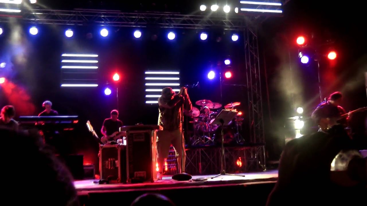 Luca Carboni, concerto ad Arborea. Settembre.