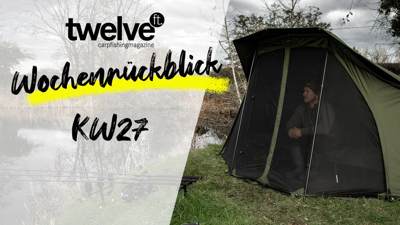 12ft Mag Wochenr&uuml;ckblick KW27 | Meik Pyka | Cassien | Aqua Ultralite | Carpleads | Karpfenangeln