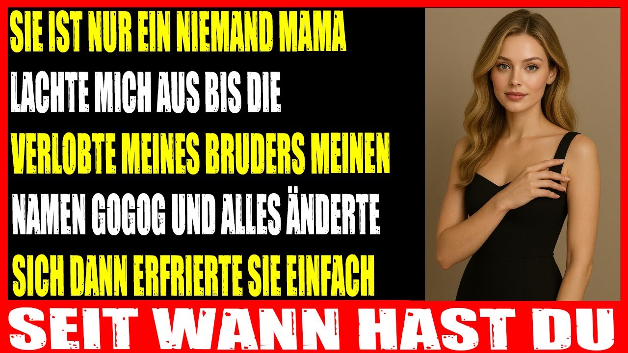 „Sie ist ein Niemand“, lachte meine Mutter… bis die Verlobte meines Bruders meinen Namen googelte